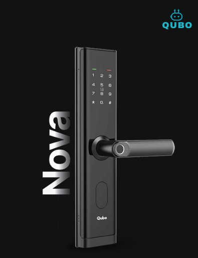 SMART DOOR LOCK NOVA BLACK