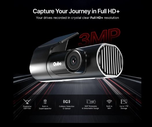 DASHCAMP PRO X - SPACE GREY