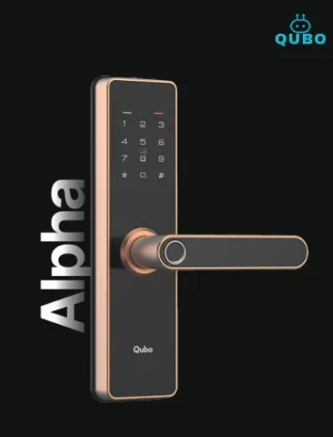 SMART DOOR LOCK ALPHA COPPER