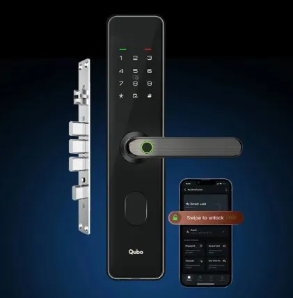 SMART DOOR LOCK ULTRA BLACK